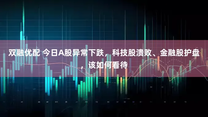 双融优配 今日A股异常下跌,科技股溃败、金融股护盘,该如何看待